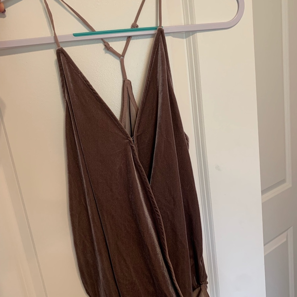 Velvet mauve tank
